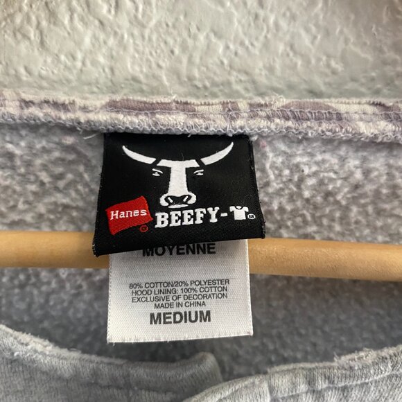 Vintage Cape May New Jersey Hanes Beefy Sweatshirt Adult Unisex Medium Gray - Picture 3 of 4